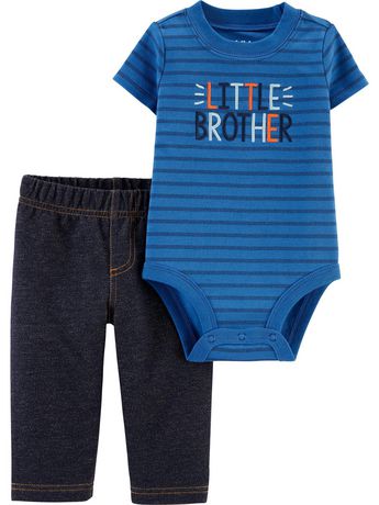 Child of Mine made by Carter's Infant Boys' Body Suit Pant Set- Brother ...