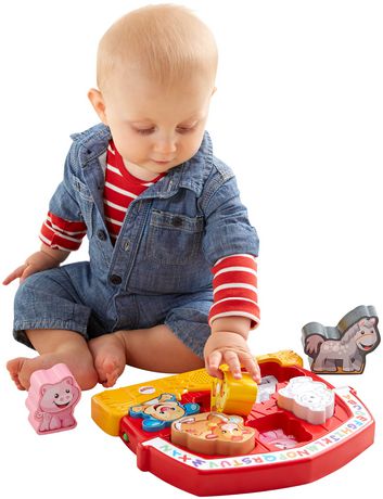 fisher price laugh and learn farm animal puzzle