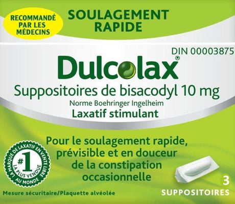 Dulcolax 10 mg Suppositories | Walmart Canada