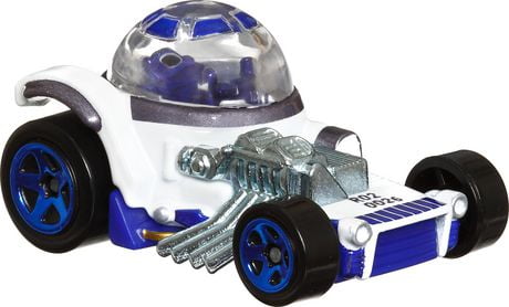 Hot Wheels Disney 100 R2-D2 Character Car, 1:64 Scale Collectible Toy ...