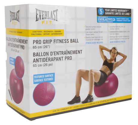 Fitness Ball Sizing & Inflation Guide – Everlast Canada