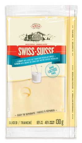 Anco Light Swiss Sliced Cheese | Walmart Canada