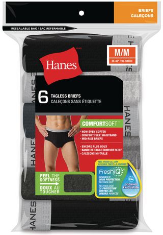 Hanes Men's 6-Pack Brief | Walmart Canada