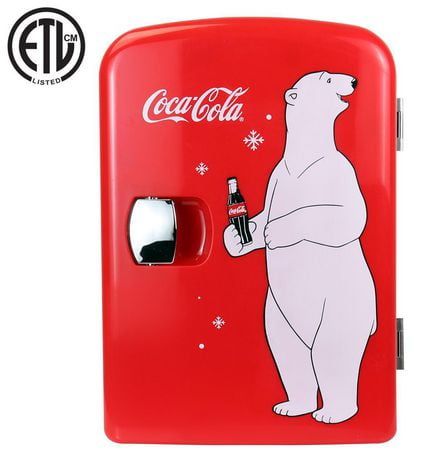 Coca Cola Kwc4 6 Can Ac Dc Electric Cooler By Koolatron 4 2 Quarts 4