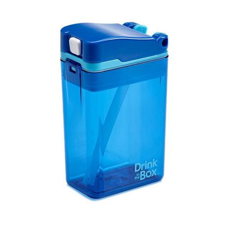 Boisson dans la boîte Boîte réutilisable écologique pour boissons et jus 8oz - Bleu