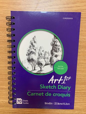 Pacon Art1st Create Your Own Sketch Diary 85 x 11 Natural Kraft Cover 50  Sheets per diary bundle  Walmartcom