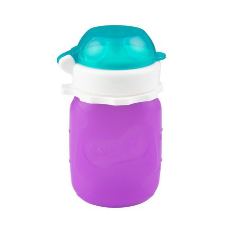 Squeasy Gear Snacker Baby Infant Toddler Spill Proof Silicone Reusable ...