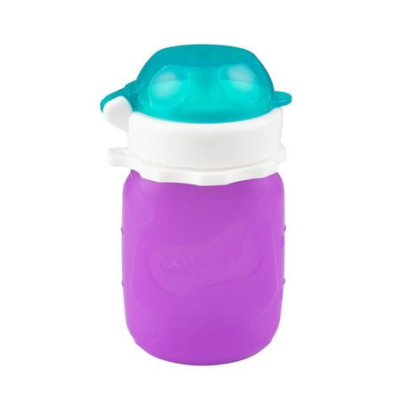 Squeasy Gear - Snacker Baby Reusable Food Pouch with No Spill Insert