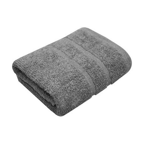 Mainstays Solid Hand Towel, Grey