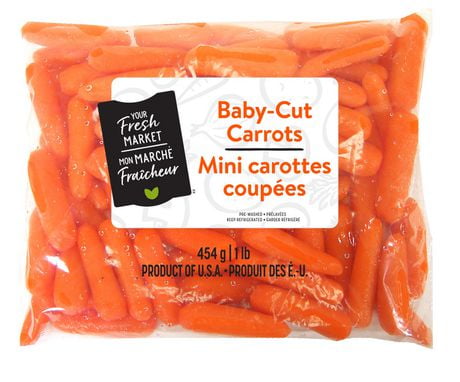 Your Fresh Market Baby-cut Carrots, 454 g - Walmart.ca