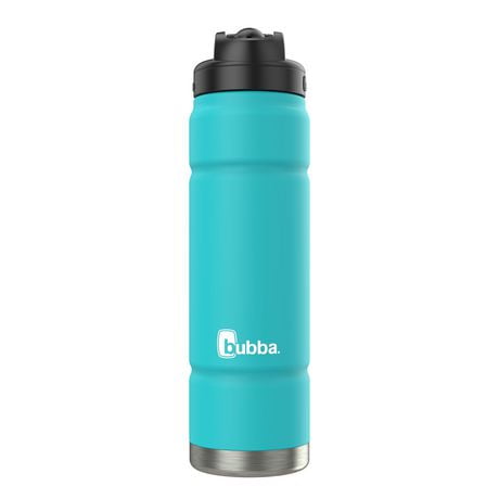 bubba Trailblazer Vacuum-Insulated Stainless Steel Water Bottle with Straw, 24 oz (709 mL), Scuba