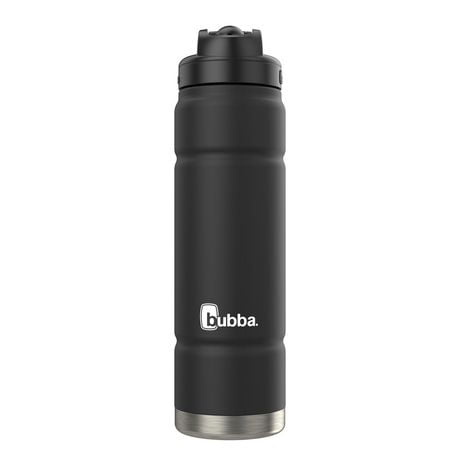 bubba Trailblazer Vacuum-Insulated Stainless Steel Water Bottle with Straw, 24 oz (709 mL), Licorice