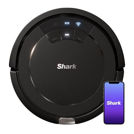 Shark RV754CA ION Robot Vacuum, Wi-Fi Connected, Multi-Surface Cleaning, Black, 120 Minute Runtime