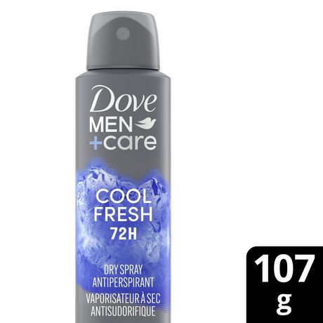 Dove Men+Care Clean Comfort Dry Spray Antiperspirant, 107g