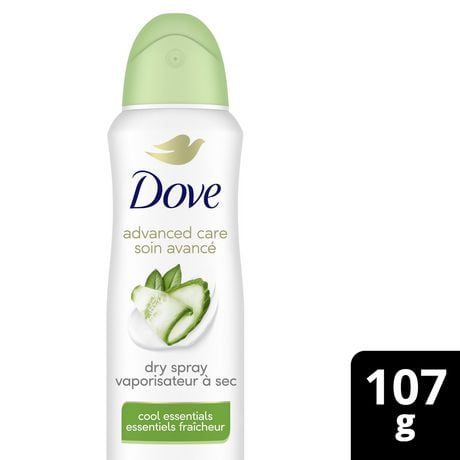 Dove Advanced Care Cool Essentials Dry Spray Antiperspirant, 107 g Antiperspirant