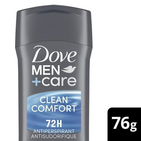 Dove Men+Care  with Vitamin E Clean Comfort 72H Antiperspirant, 76 g