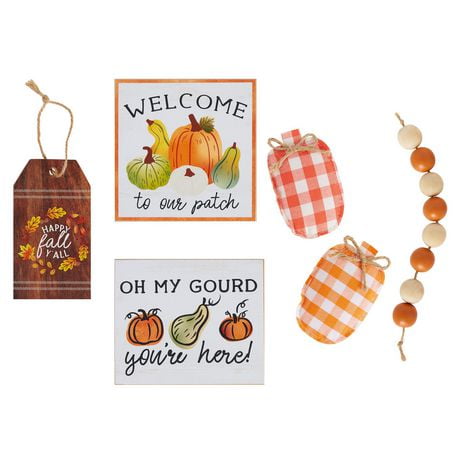 Way To Celebrate Oh My Gourd Tier Tray Kit | Walmart Canada