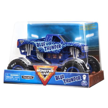 Monster Jam, Official Blue Thunder Monster Truck, Collector Die-Cast