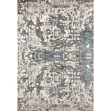Tapis d’Art Carpet ‘Toledo’ Topographie, crème 5 x 7