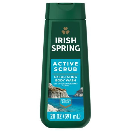 Irish Spring Active Scrub Gel Douche pour Hommes 591 ml