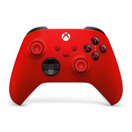 Manette sans fil Xbox – Pulse Red pour la Xbox Series X|S, la Xbox One et les appareils Windows