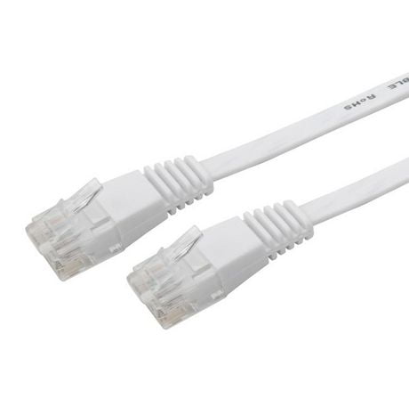 Flat CAT6 cable 50Ft, CAT6 cable - Walmart.ca