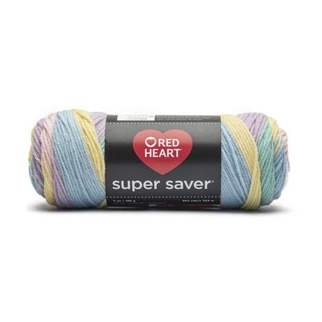 Red Heart® Super Saver® Yarn, Stripes, Acrylic #4 Medium, 5oz/141g, 236 Yards