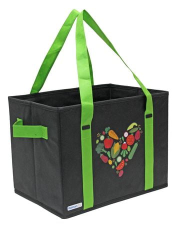 collapsible shopping box bag