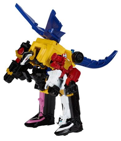 Power Rangers Super Ninja Steel Ninja Steel Megazord Figure | Walmart ...