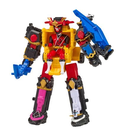 Power Rangers Super Ninja Steel Ninja Steel Megazord Figure | Walmart ...