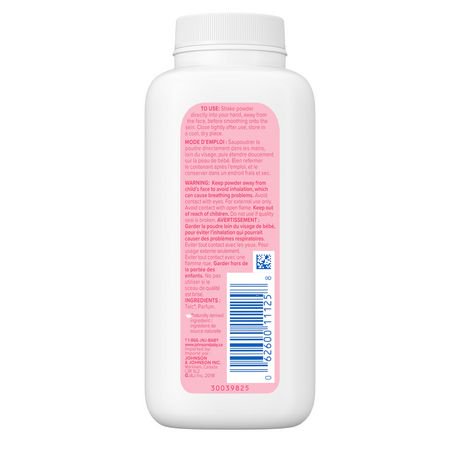 Johnson's Baby Powder with Pure Talc | Walmart Canada