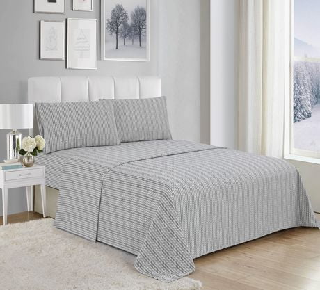 Dundas Ensemble de draps en flanelle - Magasins Hart | Hart Stores