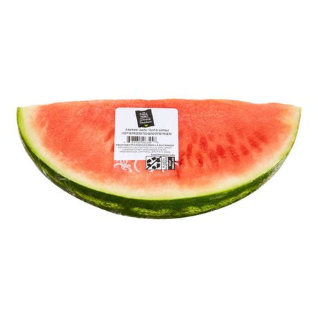 Your Fresh Market Watermelon Quarter, 1 piece - Walmart.ca