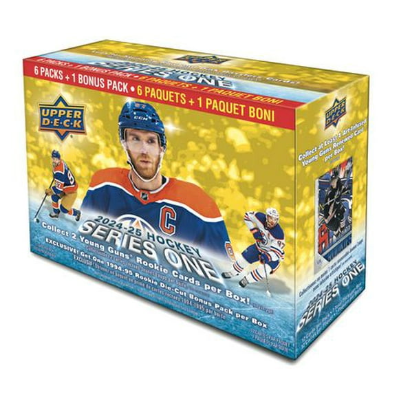 2024-25 Upper Deck Series 1 Hockey Trading Cards Mega Box