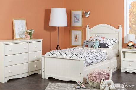 South Shore Savannah Twin Bed Set With 3 Drawers 39