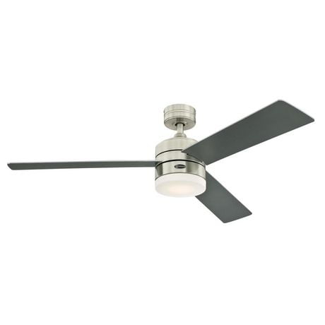 Westinghouse Alta Vista 52" Indoor Ceiling Fan in Brushed Nickel with Dimmable LED