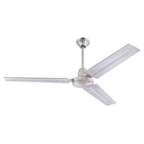 Westinghouse Jax Industrial 56" Indoor Ceiling Fan in Brushed Nickel