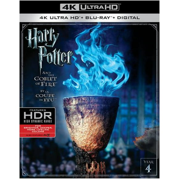 Harry Potter And The Goblet Of Fire (4K Ultra HD + Blu-ray + Digital) (Bilingual)