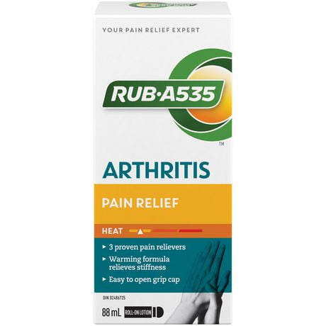RUB A535 Arthritis Pain Relief Roll-on Lotion, 88mL Roll-On Lotion