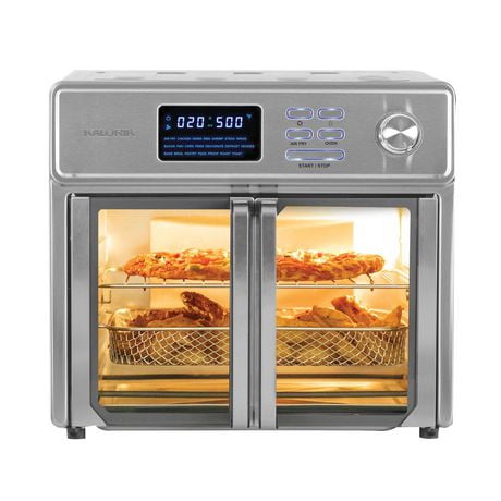 Kalorik MAXX Digital Air Fryer Oven with 7 Accessories AFO 47269 SS, 26 QT Capacity