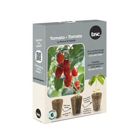 TASC Seed Plugs- Tomato (6/PKG)
