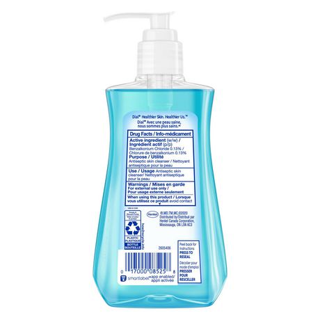 Dial Spring Water Antibacterial Hand Soap 221mL | Walmart Canada
