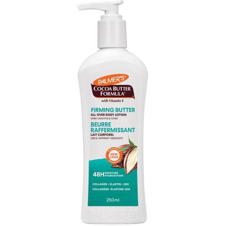 Palmer's® Cocoa Butter Formula® Firming Butter Body Lotion with Vitamin E, Collagen, Elastin + Q10, 250ml, 250ml
