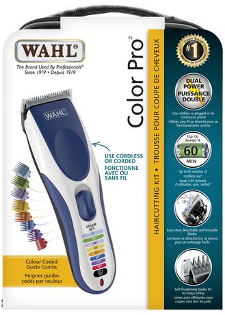 wahl color pro 20 piece complete haircutting kit