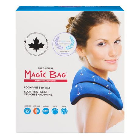 Magic Bag® Neck-to-Back Hot and Cold Pack, 19" x 12"