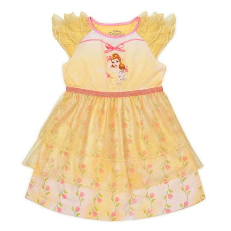 Disney Princess Toddler Girls' Nightdress - Belle, Available in sizes: 2T-5T