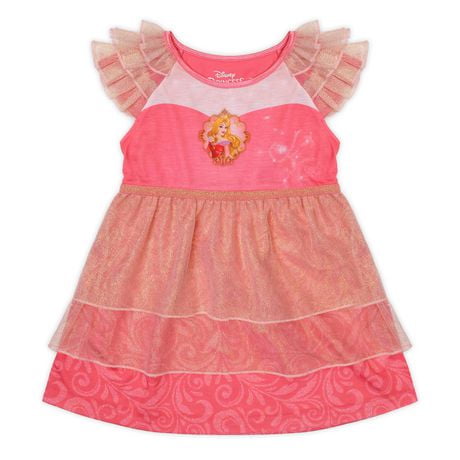Chemise de nuit Disney Princesses pour jeunes filles - Aurora Tailles disponibles: 2T-5T