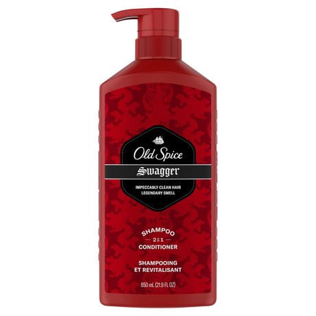 Old Spice Swagger 2in1 Shampoo and Conditioner for Men, 650 mL