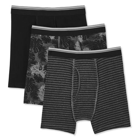 Fruit of the Loom Breathable Micro Mesh Boxer Briefs (3 Pair Pack