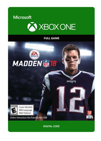 madden nfl 18 for xbox one